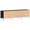 TV-skab Sort eg 150 x 30 x 44.5 cm Konstrueret træ