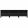 TV-skab Sort eg 150 x 30 x 44.5 cm Konstrueret træ