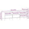 TV-skab Sort eg 150 x 30 x 44.5 cm Konstrueret træ
