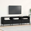 TV-skab Sort eg 150 x 30 x 44.5 cm Konstrueret træ
