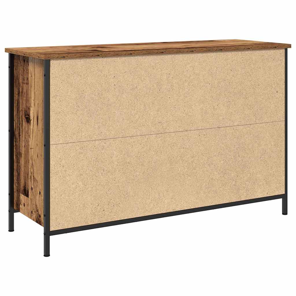 TV-skab Gammelt træ 101 x 35 x 65 cm Konstrueret træ
