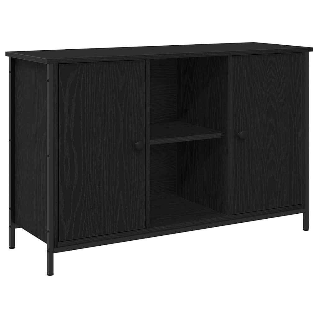 TV-skab Sort eg 101 x 35 x 65 cm Konstrueret træ