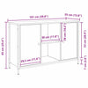 TV-skab Sort eg 101 x 35 x 65 cm Konstrueret træ