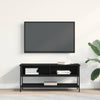 TV-skab Sort eg 100 x 35 x 45 cm Konstrueret træ