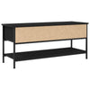 TV-skab Sort eg 100 x 35 x 45 cm Konstrueret træ