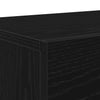 TV-skab Sort eg 150 x 30 x 50 cm Konstrueret træ