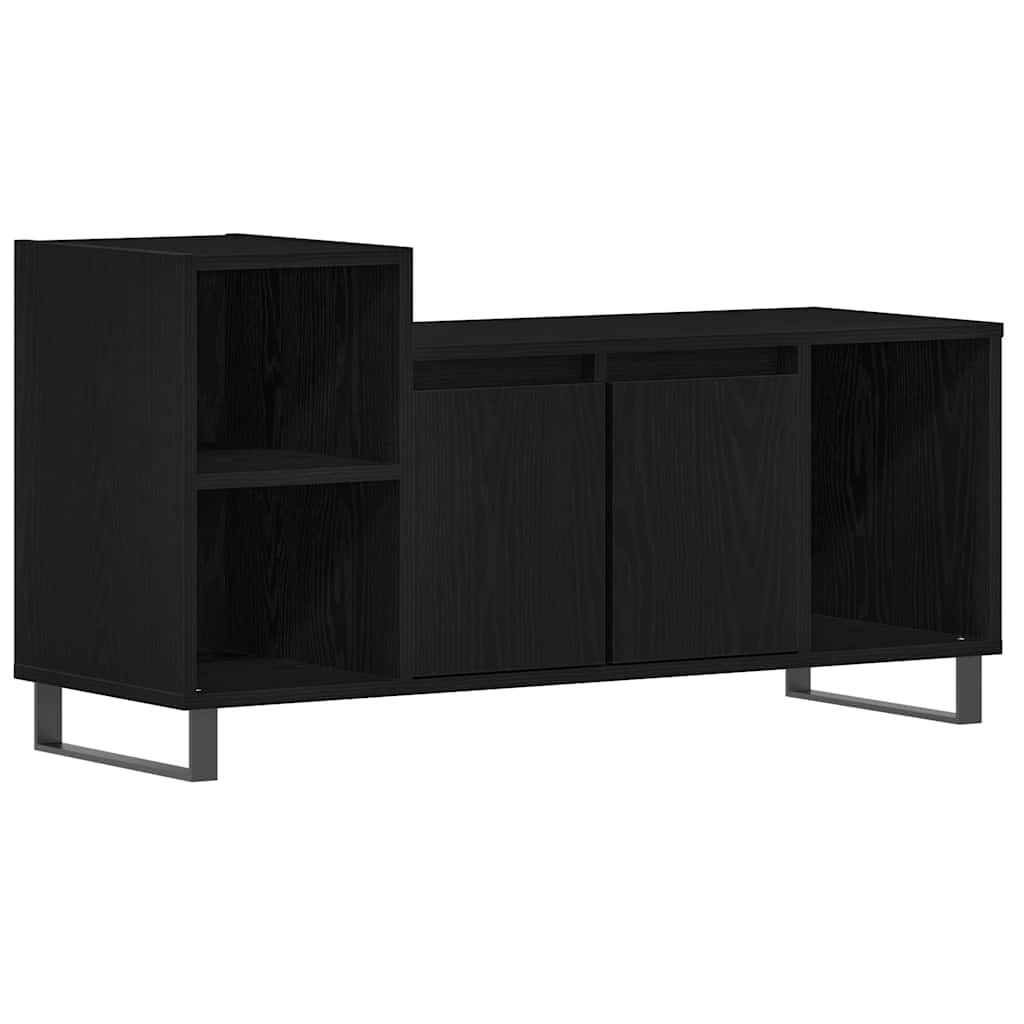TV-skab Sort eg 100 x 35 x 55 cm Konstrueret træ