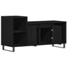 TV-skab Sort eg 100 x 35 x 55 cm Konstrueret træ