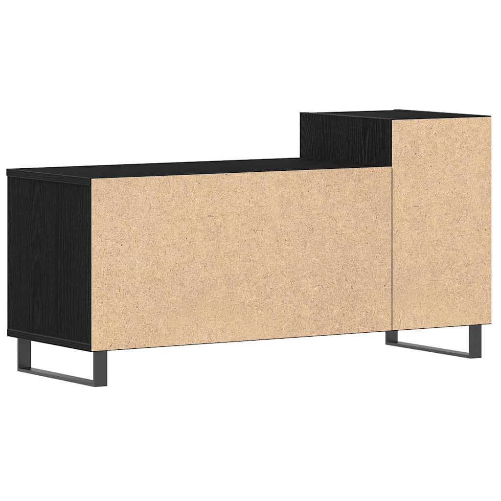 TV-skab Sort eg 100 x 35 x 55 cm Konstrueret træ