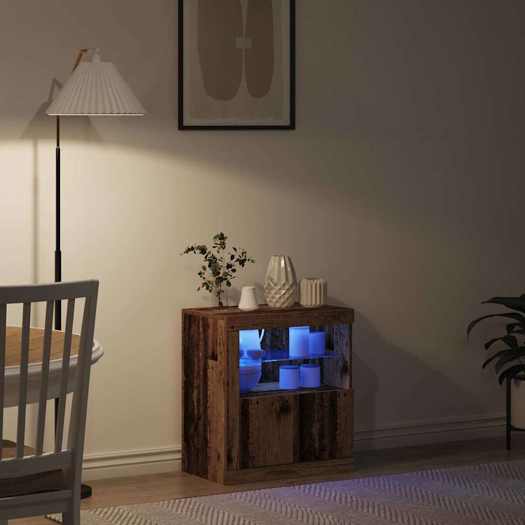 Sideboard Brun 60,5 x 37 x 67 cm Konstrueret træ