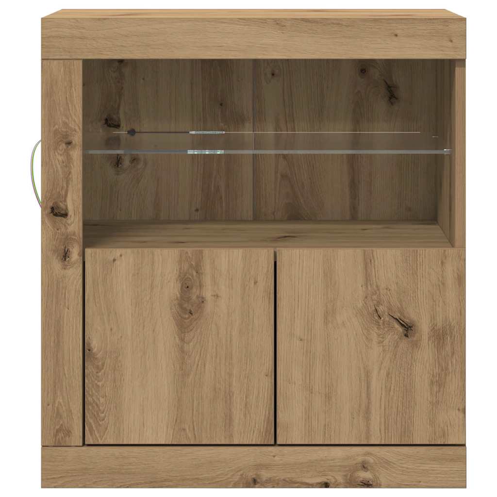 Sideboard Brun 60,5 x 37 x 67 cm Konstrueret træ