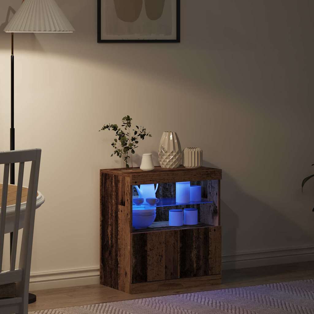 Sideboard Brun 60 x 37 x 67 cm Konstrueret træ