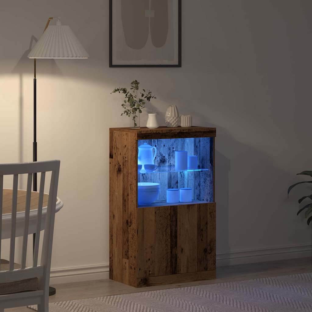 Sideboard Brun 60 x 37 x 100 cm Konstrueret træ