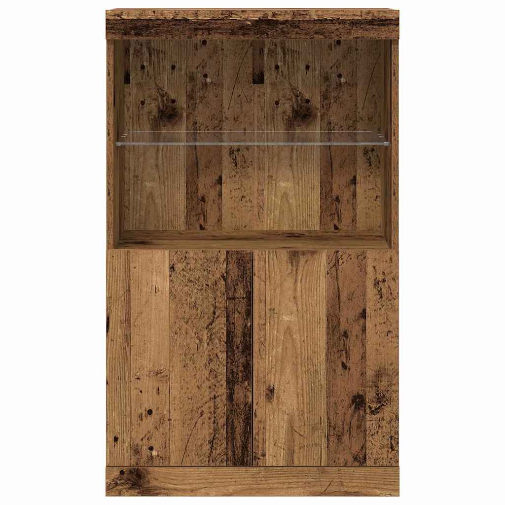 Sideboard Brun 60 x 37 x 100 cm Konstrueret træ