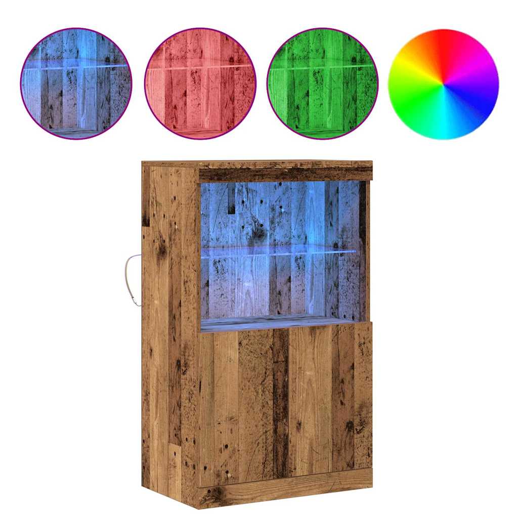 Sideboard Brun 60 x 37 x 100 cm Konstrueret træ