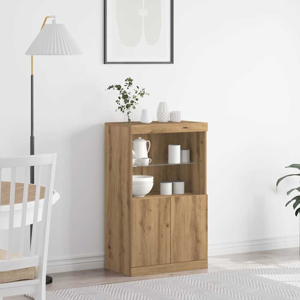 Sideboard Brun 60 x 37 x 100 cm Konstrueret træ