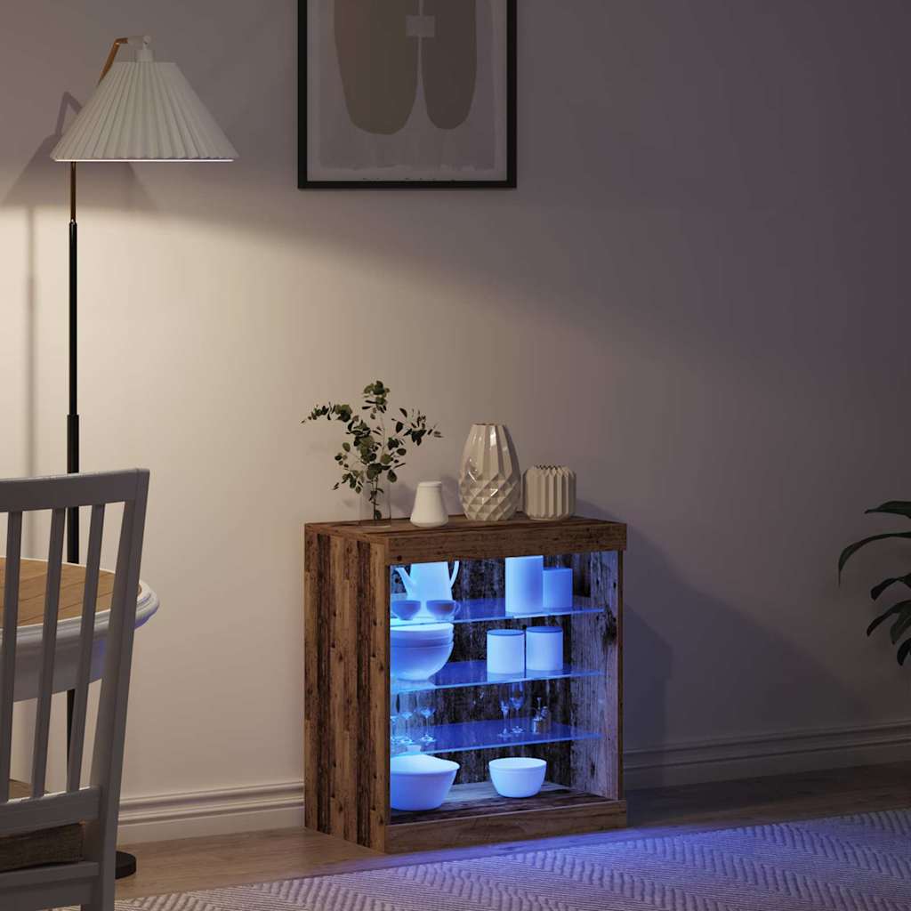 Sideboard Gammelt træ 60,5 x 37 x 67 cm Konstrueret træ