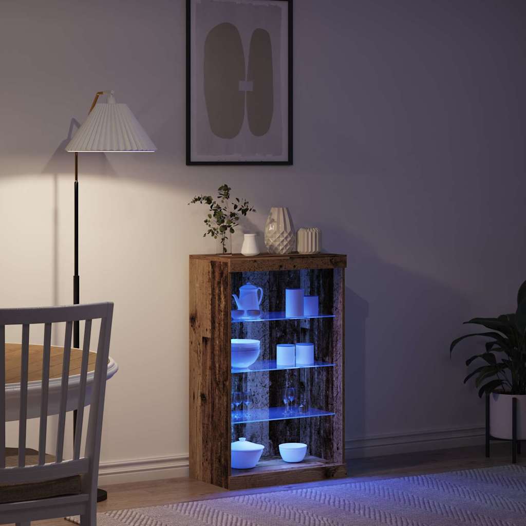 Sideboard Gammelt træ 60.5 x 37 x 100 cm Konstrueret træ