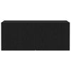 TV-skab Vægmonteret Sort eg 100 x 30 x 41 cm Konstrueret træ