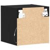 TV-skab 2 pcs Sort 30 x 28.5 x 30 cm Konstrueret træ