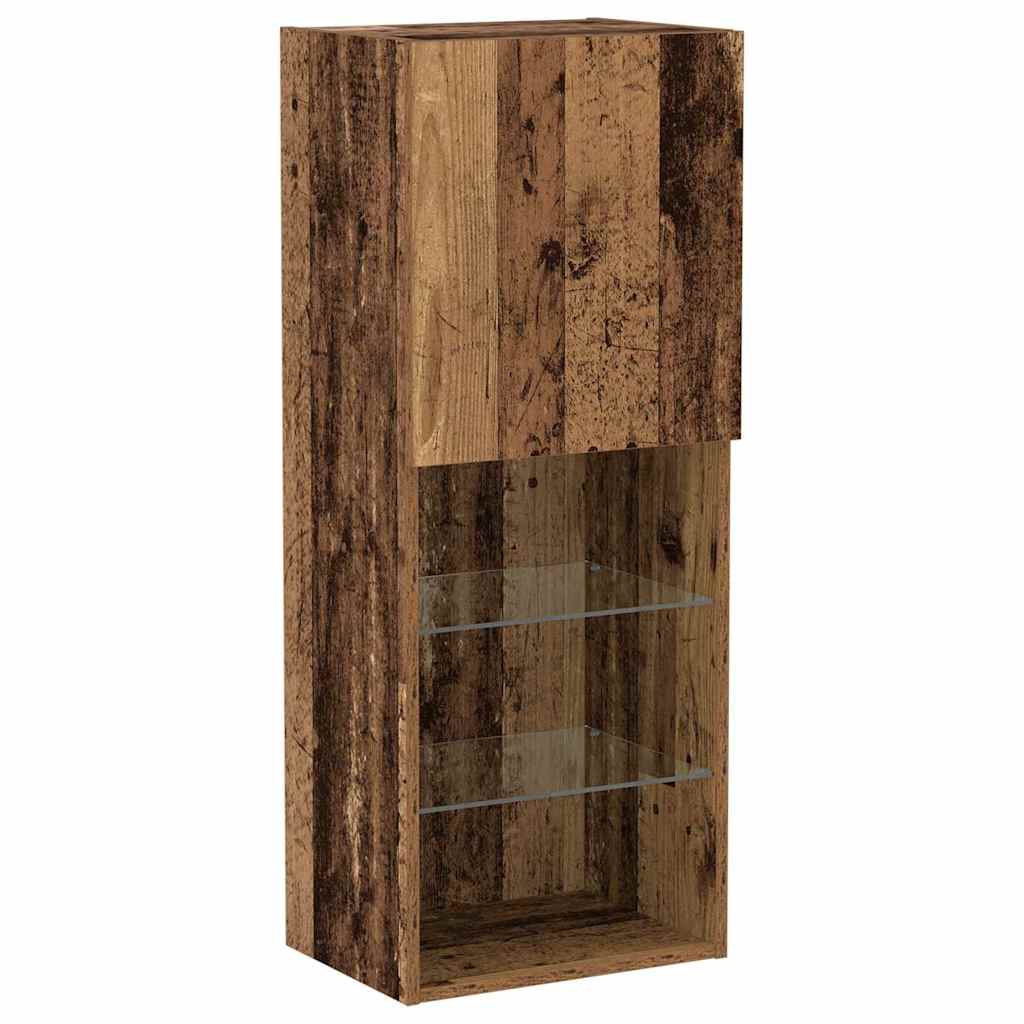 TV-skab Gammelt træ 40.5 x 30 x 102 cm Konstrueret træ