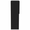 TV-skab Vægmonteret Sort eg 40.5 x 30 x 102 cm Konstrueret træ