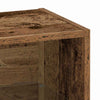 Svævende hylde 2 pcs Brun 40 x 28.5 x 40 cm Konstrueret træ