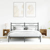 Svævende hylde 2 pcs Brun 40 x 28.5 x 40 cm Konstrueret træ