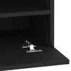 TV-skab Sort 40 x 30 x 60.5 cm Konstrueret træ