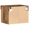 TV-skab Vægmonteret Gammelt træ 40 x 30 x 30 cm Konstrueret træ