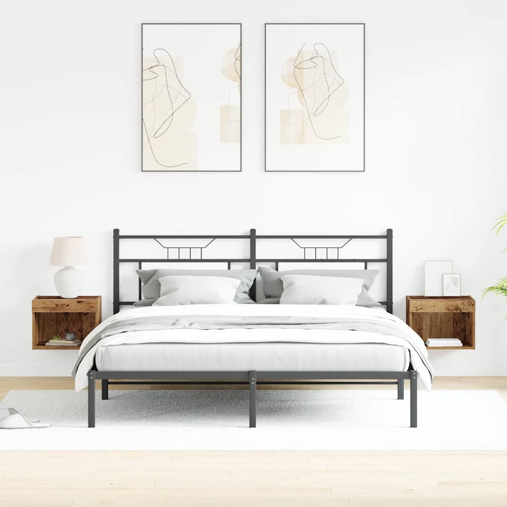 TV-skab 2 pcs Gammelt træ 40 x 30 x 30 cm Konstrueret træ