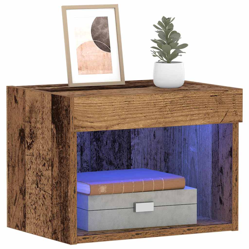 TV-skab 2 pcs Gammelt træ 40 x 30 x 30 cm Konstrueret træ