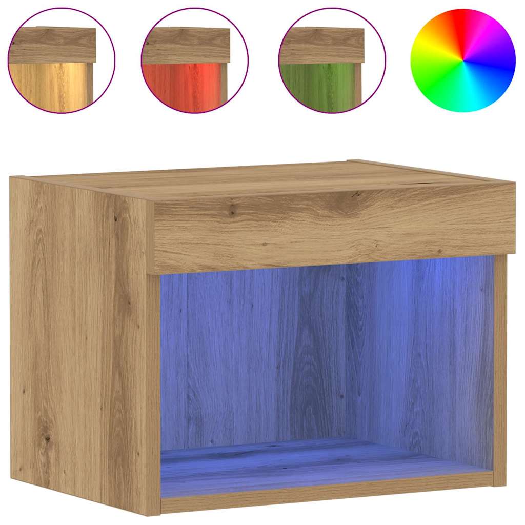 TV-skab 2 pcs artisan eg 40 x 30 x 30 cm Konstrueret træ