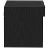 TV-skab Vægmonteret Sort eg 40 x 30 x 30 cm Konstrueret træ