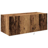 TV vægskab Gammelt træ 80 x 35 x 31 cm Konstrueret træ