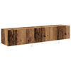 TV vægskab Gammelt træ 80 x 35 x 31 cm Konstrueret træ