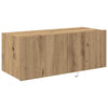 TV vægskab artisan eg 80 x 35 x 31 cm Konstrueret træ