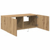 TV vægskab artisan eg 80 x 35 x 31 cm Konstrueret træ