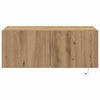 TV vægskab artisan eg 80 x 35 x 31 cm Konstrueret træ
