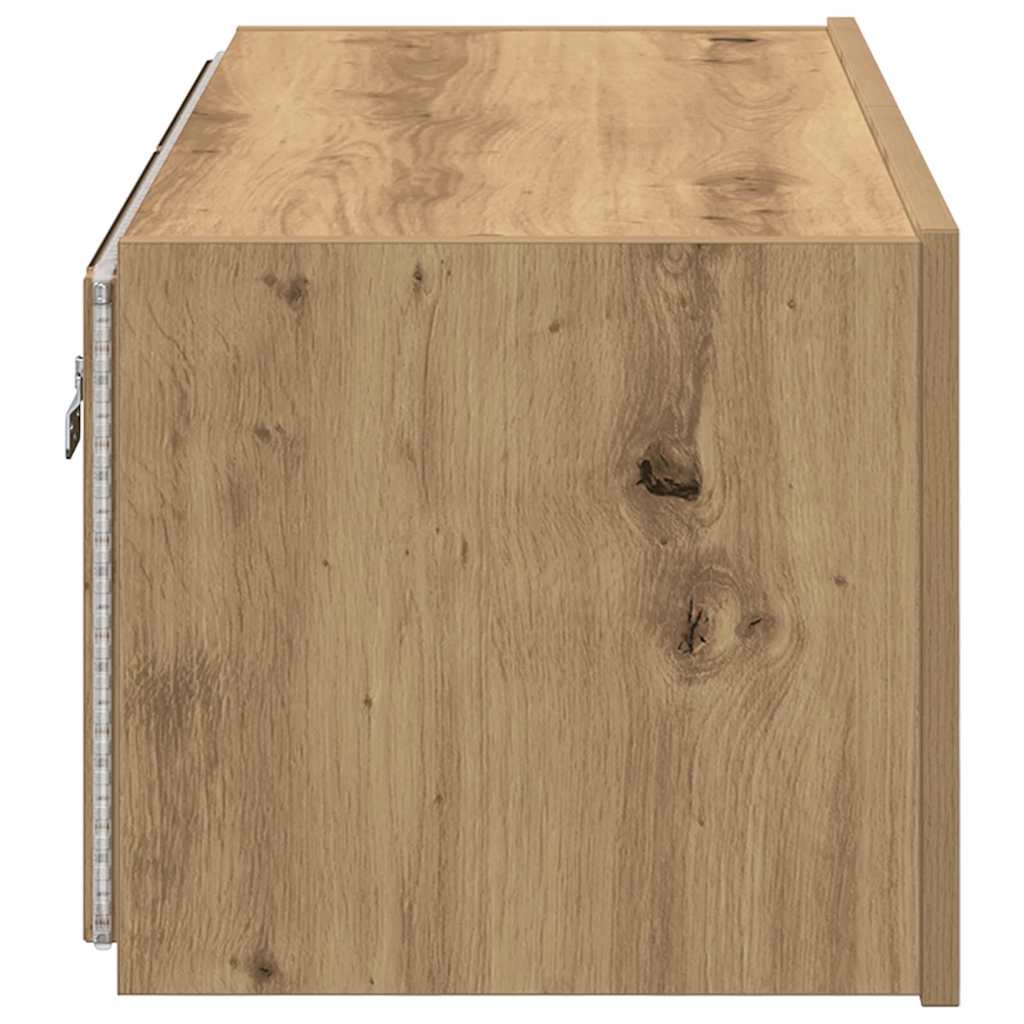 TV vægskab artisan eg 80 x 35 x 31 cm Konstrueret træ