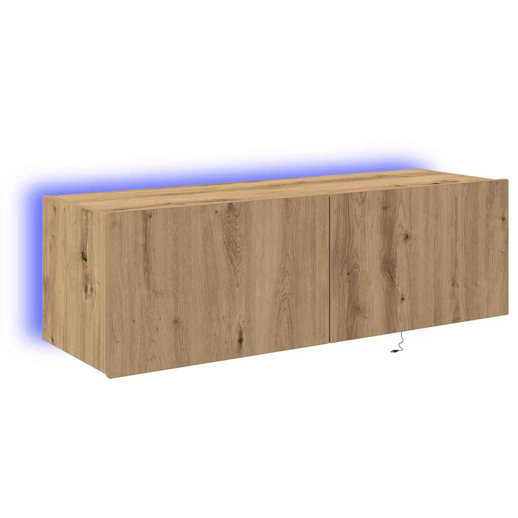 TV vægskab artisan eg 100 x 35 x 31 cm Konstrueret træ