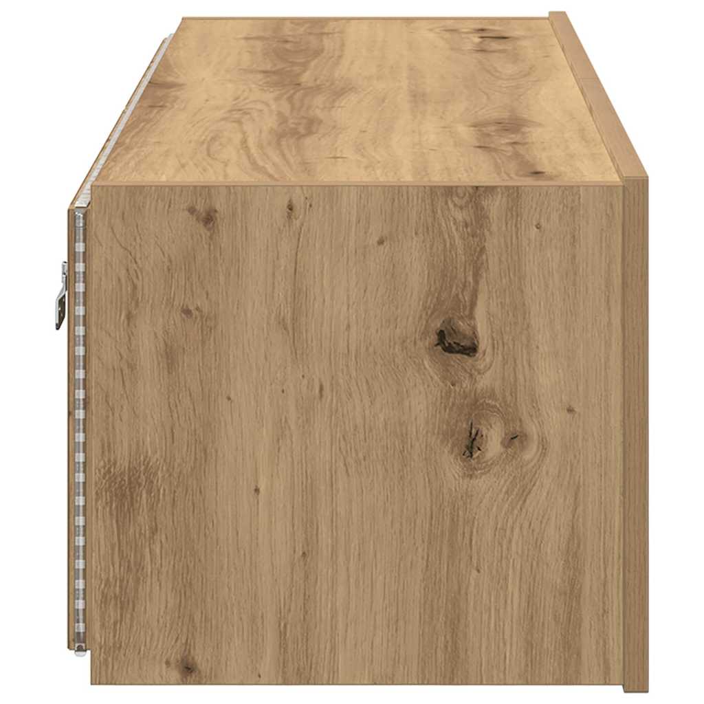 TV vægskab artisan eg 100 x 35 x 31 cm Konstrueret træ