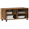 TV-skab Brun 90 x 35 x 35 cm Konstrueret træ
