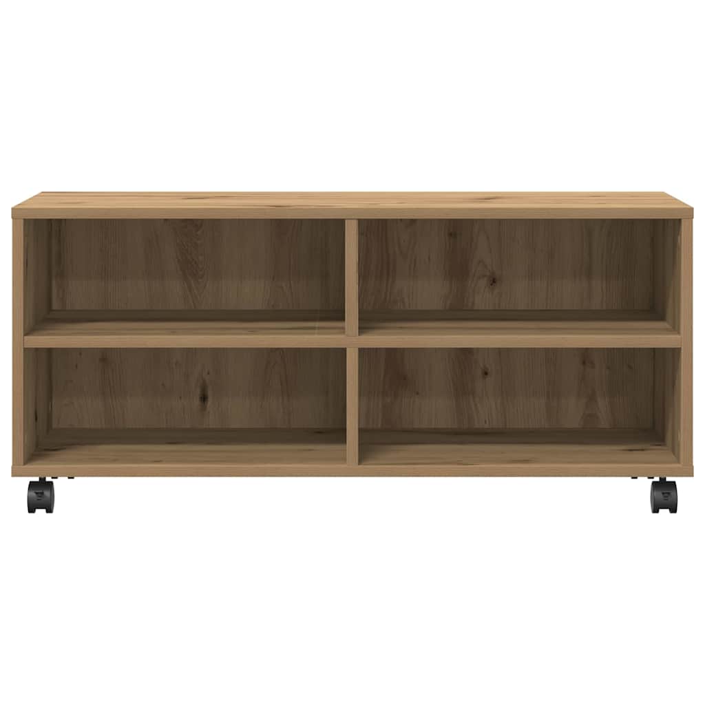 TV-skab Brun 90 x 35 x 35 cm Konstrueret træ