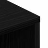 TV-skab Sort 90 x 35 x 35 cm Konstrueret træ