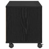 TV-skab Sort 90 x 35 x 35 cm Konstrueret træ