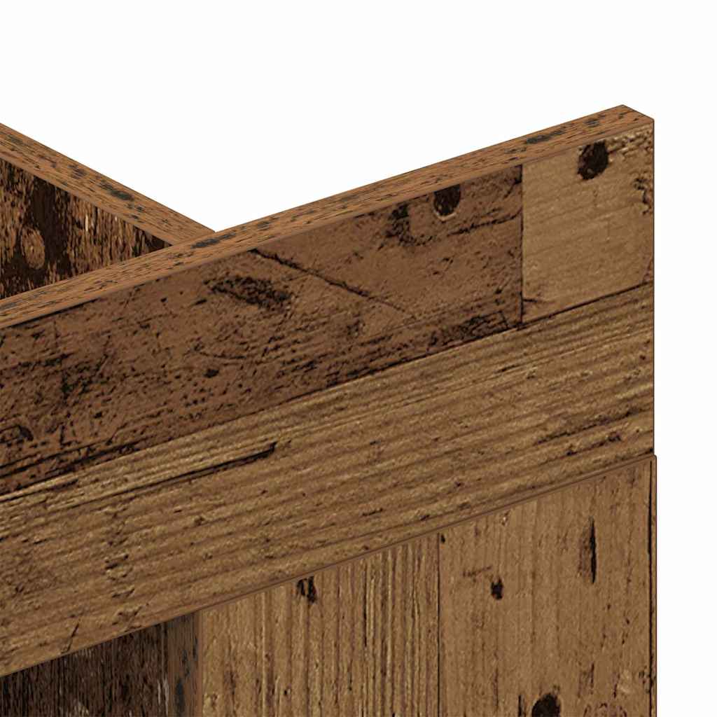 TV-skab Gammelt træ 152 x 22 x 113 cm Konstrueret træ