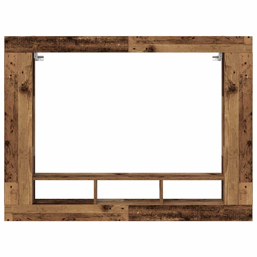 TV-skab Gammelt træ 152 x 22 x 113 cm Konstrueret træ