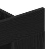 TV-skab Vægmonteret Sort eg 152 x 22 x 113 cm Konstrueret træ