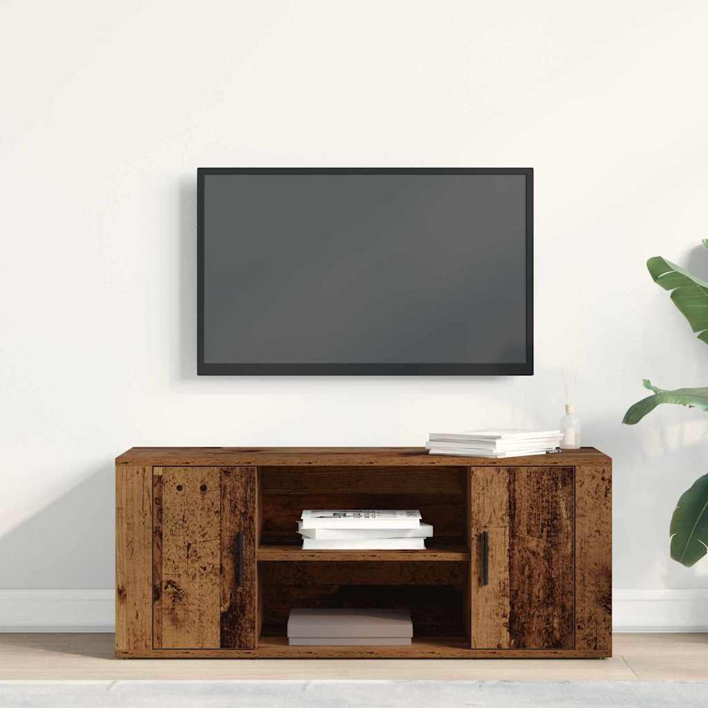 TV-skab Gammelt træ 100 x 35 x 40 cm Konstrueret træ